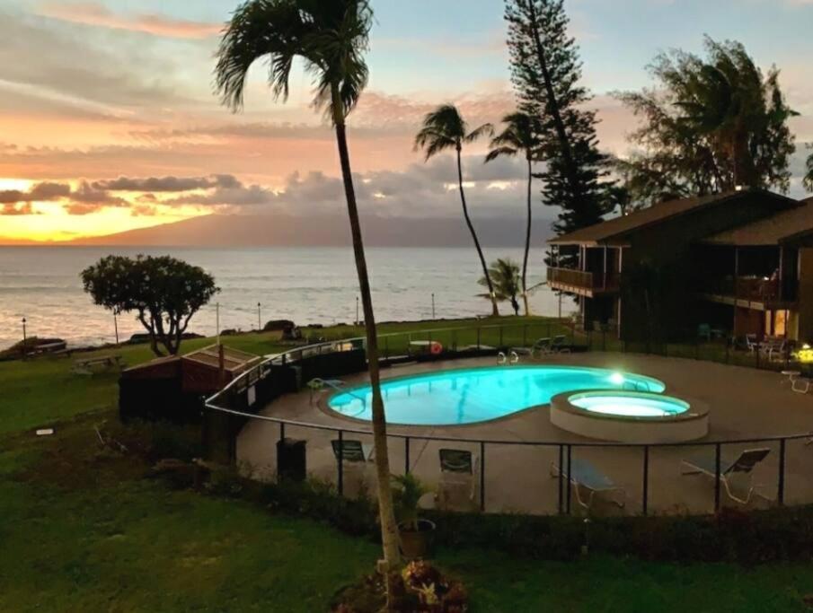 Coral Cove-Poolside Condo And Panoramic Ocean View Kahana Екстериор снимка